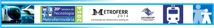 Inscrição na 20ª Semana de Tecnologia Metroferroviária